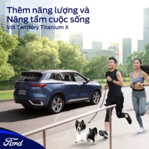 Nâng tầm lối sống thành thị của bạn cùng Ford Territory Titanium X
