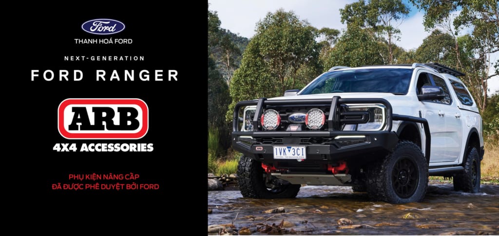 Phụ kiện ARB được phê duyệt bởi Ford