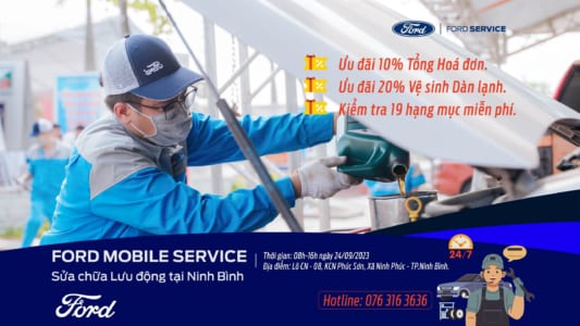 Thông báo: Chương trình Mobile Service tại Ninh Bình