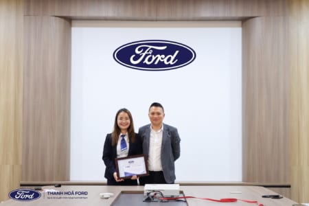 THANH HOÁ FORD VINH DANH TƯ VẤN BÁN HÀNG XUẤT SẮC THÁNG 12 VÀ QUÝ IV NĂM 2023