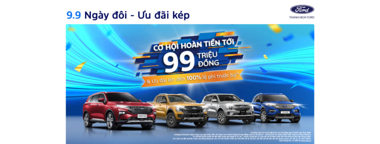 Chương trình “Đại tiệc hoàn tiền” từ ngày đôi 9.9 tới hết ngày 19.9