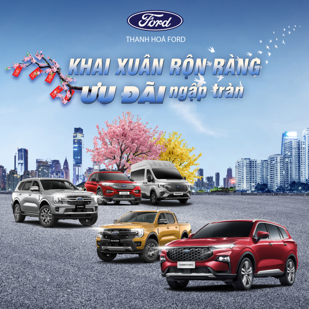 Chương trình ưu đãi Tháng 2 của Thanh Hóa Ford