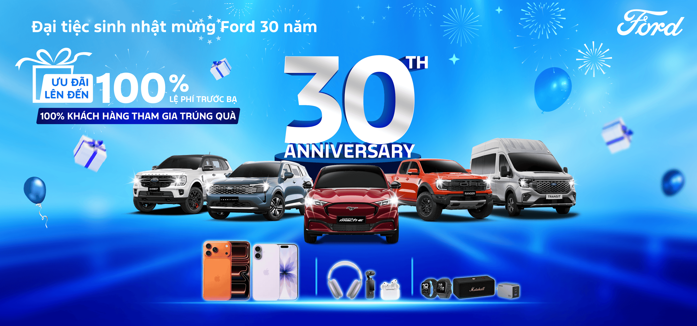 Mừng Ford 30 năm